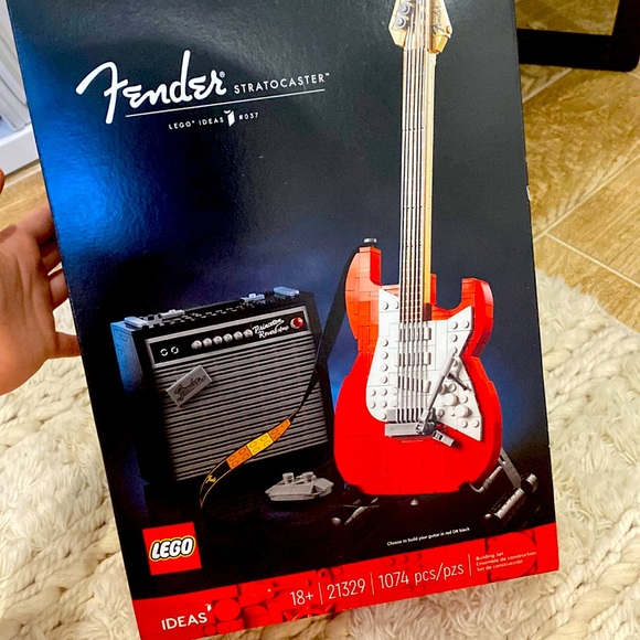 Brand new Unopened Box Lego Fender Guitar